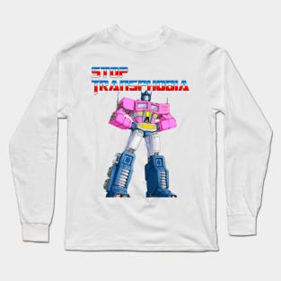 Stop Transphobia Transformers Long Sleeve T-Shirt